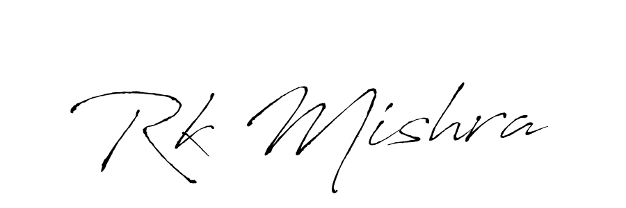 Antro_Vectra is a professional signature style that is perfect for those who want to add a touch of class to their signature. It is also a great choice for those who want to make their signature more unique. Get Rk Mishra name to fancy signature for free. Rk Mishra signature style 6 images and pictures png