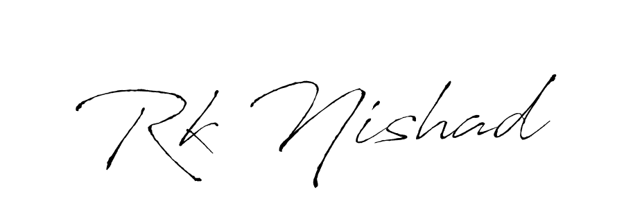 Make a beautiful signature design for name Rk Nishad. Use this online signature maker to create a handwritten signature for free. Rk Nishad signature style 6 images and pictures png
