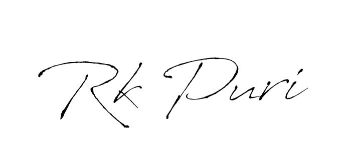 The best way (Antro_Vectra) to make a short signature is to pick only two or three words in your name. The name Rk Puri include a total of six letters. For converting this name. Rk Puri signature style 6 images and pictures png