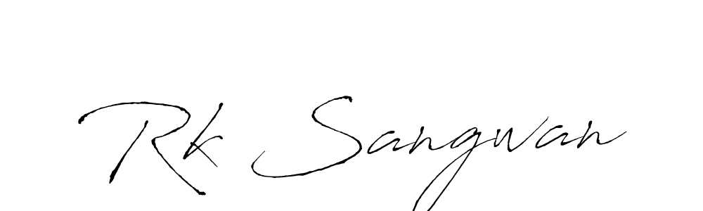 The best way (Antro_Vectra) to make a short signature is to pick only two or three words in your name. The name Rk Sangwan include a total of six letters. For converting this name. Rk Sangwan signature style 6 images and pictures png