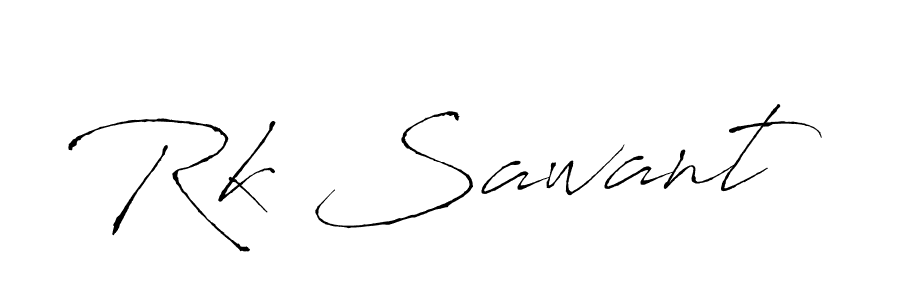 Similarly Antro_Vectra is the best handwritten signature design. Signature creator online .You can use it as an online autograph creator for name Rk Sawant. Rk Sawant signature style 6 images and pictures png