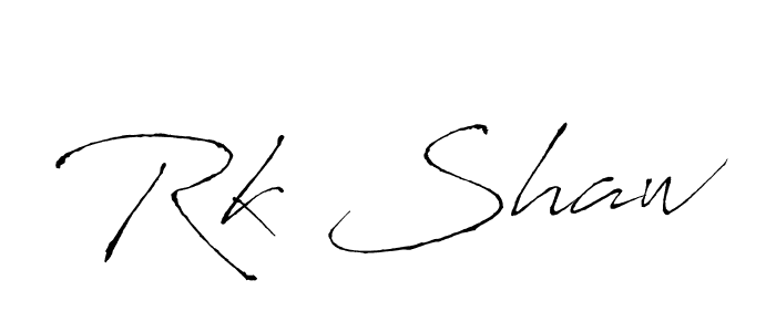 if you are searching for the best signature style for your name Rk Shaw. so please give up your signature search. here we have designed multiple signature styles  using Antro_Vectra. Rk Shaw signature style 6 images and pictures png