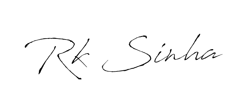 You should practise on your own different ways (Antro_Vectra) to write your name (Rk Sinha) in signature. don't let someone else do it for you. Rk Sinha signature style 6 images and pictures png