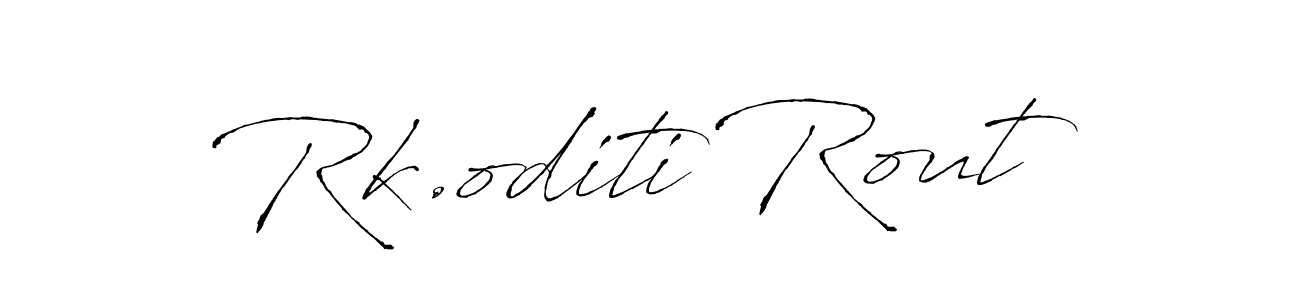 Make a beautiful signature design for name Rk.oditi Rout. Use this online signature maker to create a handwritten signature for free. Rk.oditi Rout signature style 6 images and pictures png