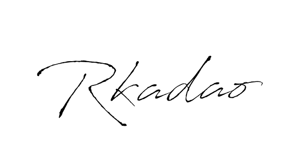 Also You can easily find your signature by using the search form. We will create Rkadao name handwritten signature images for you free of cost using Antro_Vectra sign style. Rkadao signature style 6 images and pictures png