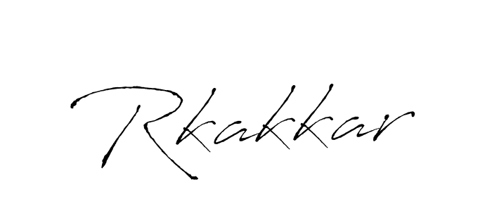 How to make Rkakkar signature? Antro_Vectra is a professional autograph style. Create handwritten signature for Rkakkar name. Rkakkar signature style 6 images and pictures png