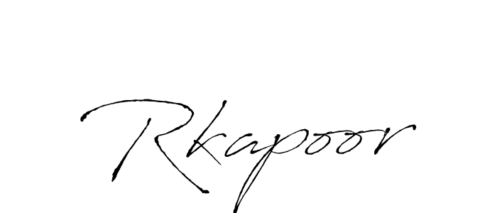 Make a beautiful signature design for name Rkapoor. Use this online signature maker to create a handwritten signature for free. Rkapoor signature style 6 images and pictures png