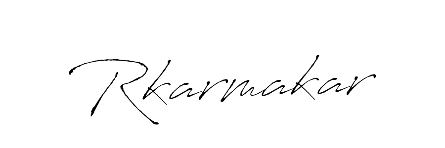 Antro_Vectra is a professional signature style that is perfect for those who want to add a touch of class to their signature. It is also a great choice for those who want to make their signature more unique. Get Rkarmakar name to fancy signature for free. Rkarmakar signature style 6 images and pictures png