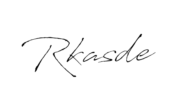 How to make Rkasde signature? Antro_Vectra is a professional autograph style. Create handwritten signature for Rkasde name. Rkasde signature style 6 images and pictures png