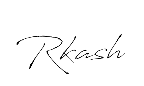 Make a beautiful signature design for name Rkash. With this signature (Antro_Vectra) style, you can create a handwritten signature for free. Rkash signature style 6 images and pictures png