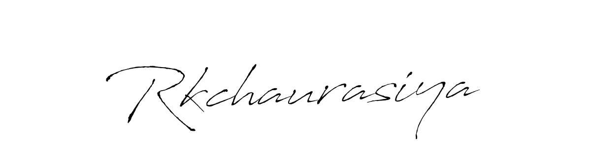 Antro_Vectra is a professional signature style that is perfect for those who want to add a touch of class to their signature. It is also a great choice for those who want to make their signature more unique. Get Rkchaurasiya name to fancy signature for free. Rkchaurasiya signature style 6 images and pictures png