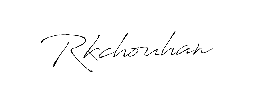 This is the best signature style for the Rkchouhan name. Also you like these signature font (Antro_Vectra). Mix name signature. Rkchouhan signature style 6 images and pictures png