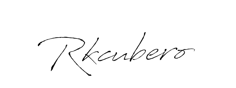 Create a beautiful signature design for name Rkcubero. With this signature (Antro_Vectra) fonts, you can make a handwritten signature for free. Rkcubero signature style 6 images and pictures png