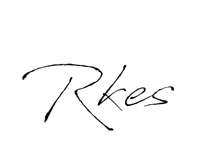Make a beautiful signature design for name Rkes. Use this online signature maker to create a handwritten signature for free. Rkes signature style 6 images and pictures png