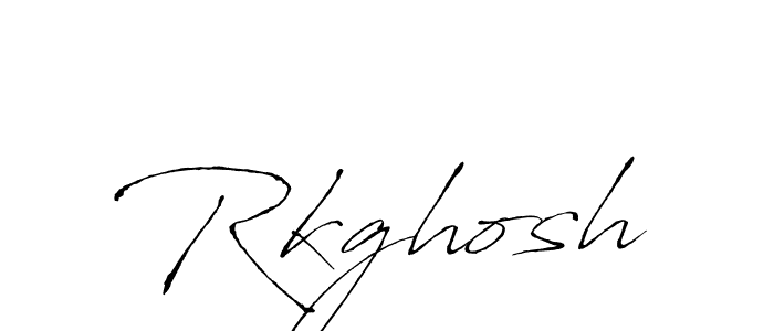 Use a signature maker to create a handwritten signature online. With this signature software, you can design (Antro_Vectra) your own signature for name Rkghosh. Rkghosh signature style 6 images and pictures png