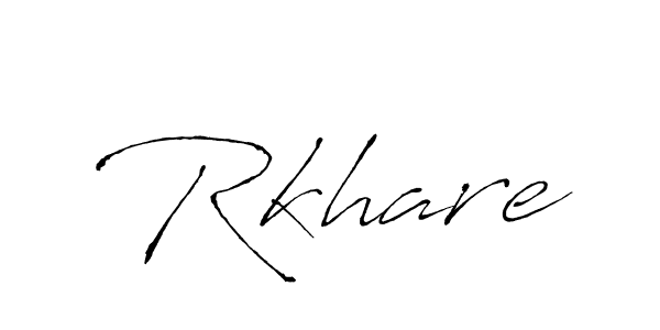 Best and Professional Signature Style for Rkhare. Antro_Vectra Best Signature Style Collection. Rkhare signature style 6 images and pictures png