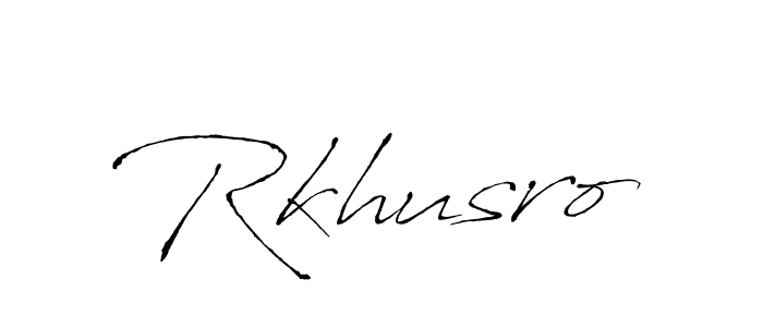 It looks lik you need a new signature style for name Rkhusro. Design unique handwritten (Antro_Vectra) signature with our free signature maker in just a few clicks. Rkhusro signature style 6 images and pictures png