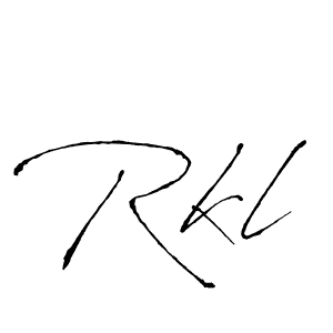 The best way (Antro_Vectra) to make a short signature is to pick only two or three words in your name. The name Rkl include a total of six letters. For converting this name. Rkl signature style 6 images and pictures png