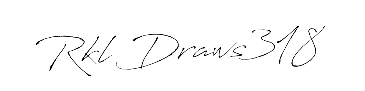 You can use this online signature creator to create a handwritten signature for the name Rkl Draws318. This is the best online autograph maker. Rkl Draws318 signature style 6 images and pictures png