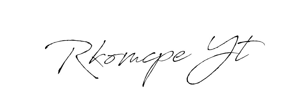 Make a beautiful signature design for name Rkomcpe Yt. Use this online signature maker to create a handwritten signature for free. Rkomcpe Yt signature style 6 images and pictures png