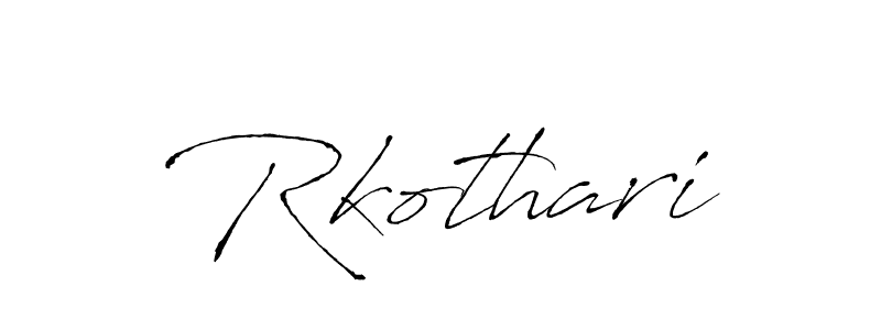 Similarly Antro_Vectra is the best handwritten signature design. Signature creator online .You can use it as an online autograph creator for name Rkothari. Rkothari signature style 6 images and pictures png