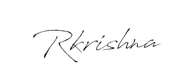 Antro_Vectra is a professional signature style that is perfect for those who want to add a touch of class to their signature. It is also a great choice for those who want to make their signature more unique. Get Rkrishna name to fancy signature for free. Rkrishna signature style 6 images and pictures png