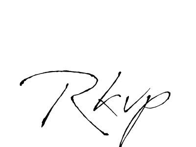 Make a beautiful signature design for name Rkvp. With this signature (Antro_Vectra) style, you can create a handwritten signature for free. Rkvp signature style 6 images and pictures png