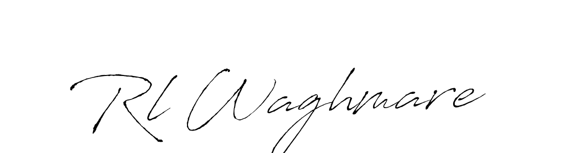 You should practise on your own different ways (Antro_Vectra) to write your name (Rl Waghmare) in signature. don't let someone else do it for you. Rl Waghmare signature style 6 images and pictures png