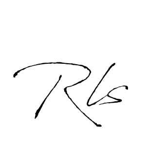 Similarly Antro_Vectra is the best handwritten signature design. Signature creator online .You can use it as an online autograph creator for name Rls. Rls signature style 6 images and pictures png
