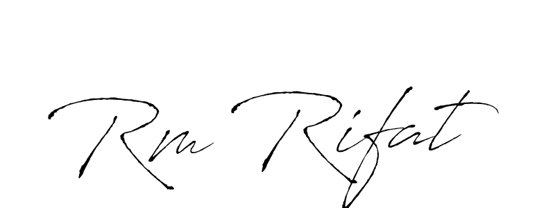 if you are searching for the best signature style for your name Rm Rifat. so please give up your signature search. here we have designed multiple signature styles  using Antro_Vectra. Rm Rifat signature style 6 images and pictures png