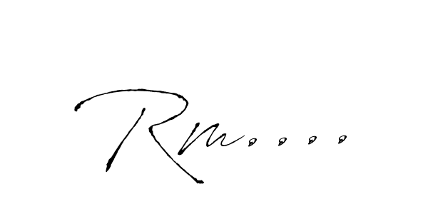 See photos of Rm.... official signature by Spectra . Check more albums & portfolios. Read reviews & check more about Antro_Vectra font. Rm.... signature style 6 images and pictures png