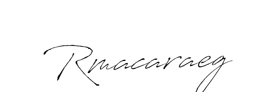 Use a signature maker to create a handwritten signature online. With this signature software, you can design (Antro_Vectra) your own signature for name Rmacaraeg. Rmacaraeg signature style 6 images and pictures png