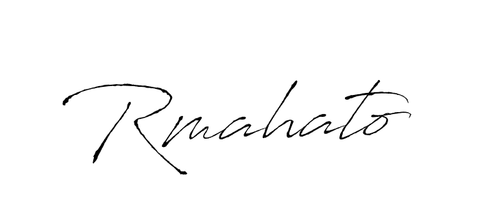 Also we have Rmahato name is the best signature style. Create professional handwritten signature collection using Antro_Vectra autograph style. Rmahato signature style 6 images and pictures png