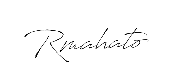 Also we have Rmahato name is the best signature style. Create professional handwritten signature collection using Antro_Vectra autograph style. Rmahato signature style 6 images and pictures png