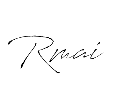 Create a beautiful signature design for name Rmai. With this signature (Antro_Vectra) fonts, you can make a handwritten signature for free. Rmai signature style 6 images and pictures png