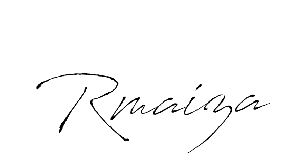 Also You can easily find your signature by using the search form. We will create Rmaiza name handwritten signature images for you free of cost using Antro_Vectra sign style. Rmaiza signature style 6 images and pictures png