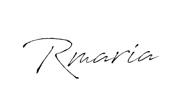 Make a beautiful signature design for name Rmaria. With this signature (Antro_Vectra) style, you can create a handwritten signature for free. Rmaria signature style 6 images and pictures png