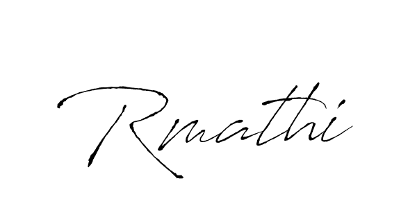 Similarly Antro_Vectra is the best handwritten signature design. Signature creator online .You can use it as an online autograph creator for name Rmathi. Rmathi signature style 6 images and pictures png