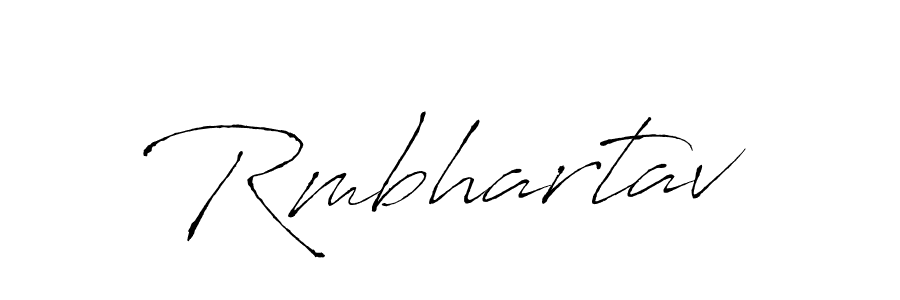 The best way (Antro_Vectra) to make a short signature is to pick only two or three words in your name. The name Rmbhartav include a total of six letters. For converting this name. Rmbhartav signature style 6 images and pictures png