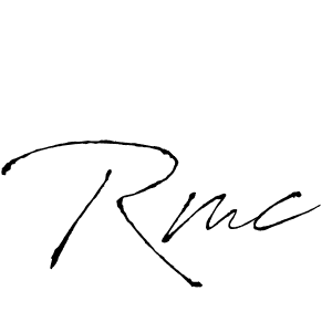 You should practise on your own different ways (Antro_Vectra) to write your name (Rmc) in signature. don't let someone else do it for you. Rmc signature style 6 images and pictures png