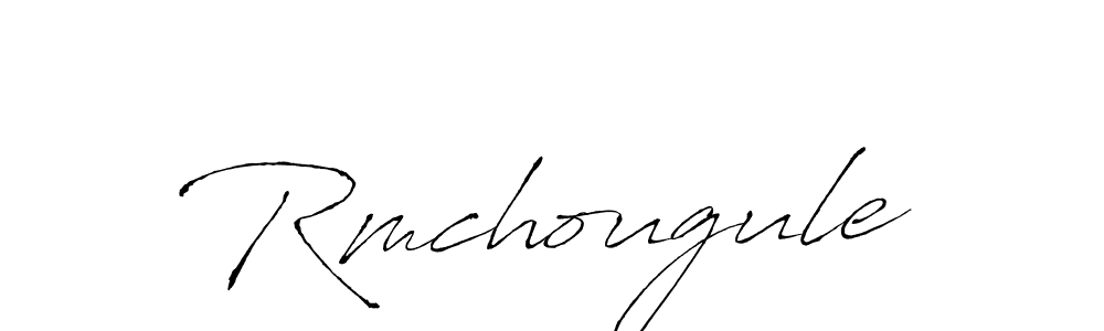 Design your own signature with our free online signature maker. With this signature software, you can create a handwritten (Antro_Vectra) signature for name Rmchougule. Rmchougule signature style 6 images and pictures png