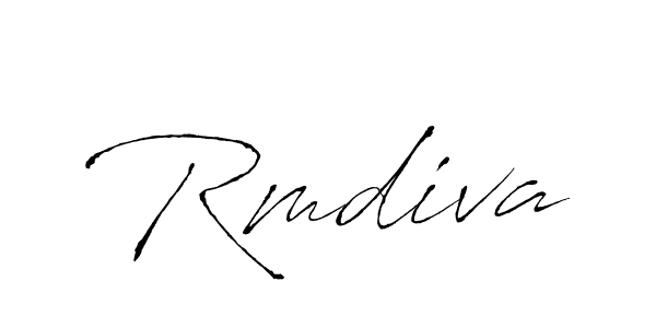 This is the best signature style for the Rmdiva name. Also you like these signature font (Antro_Vectra). Mix name signature. Rmdiva signature style 6 images and pictures png
