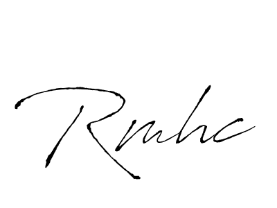 if you are searching for the best signature style for your name Rmhc. so please give up your signature search. here we have designed multiple signature styles  using Antro_Vectra. Rmhc signature style 6 images and pictures png