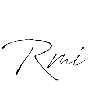 Also we have Rmi name is the best signature style. Create professional handwritten signature collection using Antro_Vectra autograph style. Rmi signature style 6 images and pictures png