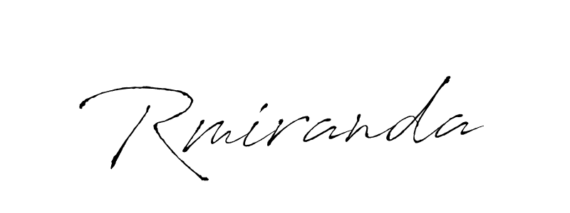 Similarly Antro_Vectra is the best handwritten signature design. Signature creator online .You can use it as an online autograph creator for name Rmiranda. Rmiranda signature style 6 images and pictures png