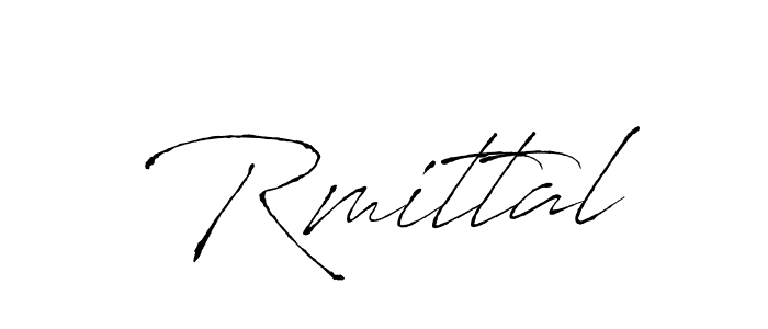 Design your own signature with our free online signature maker. With this signature software, you can create a handwritten (Antro_Vectra) signature for name Rmittal. Rmittal signature style 6 images and pictures png