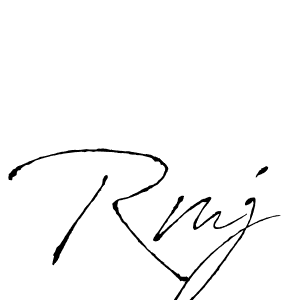 It looks lik you need a new signature style for name Rmj. Design unique handwritten (Antro_Vectra) signature with our free signature maker in just a few clicks. Rmj signature style 6 images and pictures png