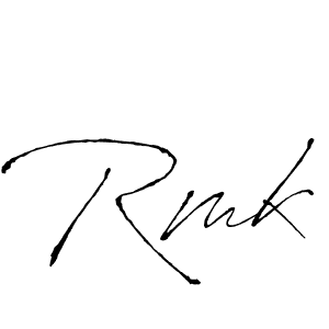 You should practise on your own different ways (Antro_Vectra) to write your name (Rmk) in signature. don't let someone else do it for you. Rmk signature style 6 images and pictures png