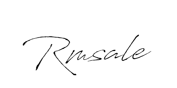 Rmsale stylish signature style. Best Handwritten Sign (Antro_Vectra) for my name. Handwritten Signature Collection Ideas for my name Rmsale. Rmsale signature style 6 images and pictures png