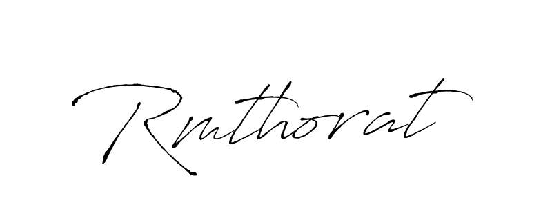 Rmthorat stylish signature style. Best Handwritten Sign (Antro_Vectra) for my name. Handwritten Signature Collection Ideas for my name Rmthorat. Rmthorat signature style 6 images and pictures png